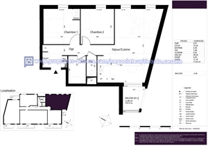 t3 à la vente -   29200  BREST, surface 71 m2 vente t3 - UBI435996110